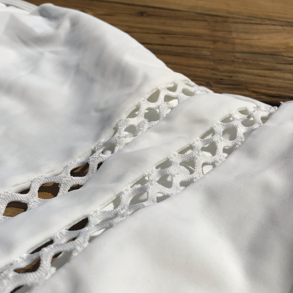 Tularosa X Revolve Ivory Lace One Piece Swim - Picture 5 of 8